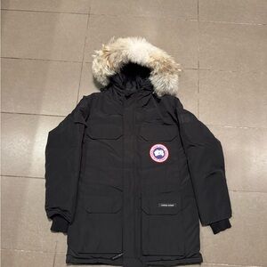 Canada Goose Expedition Parka Heritage Black Men's Size M
W/ FUR